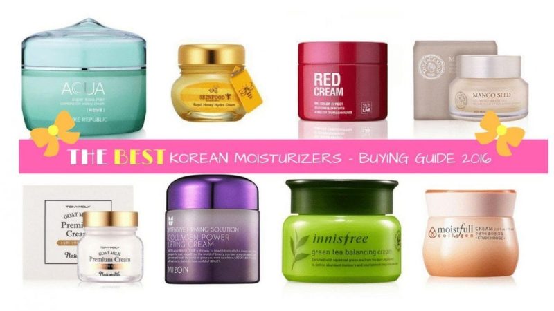 Good Korean Moisturisers