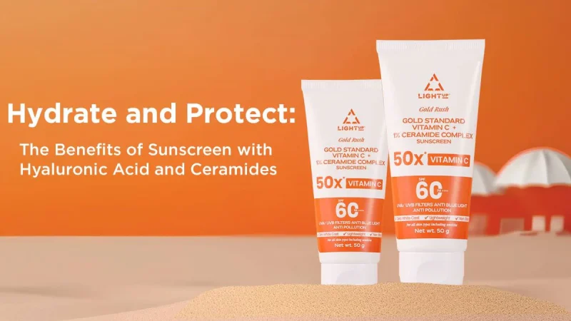 Sunscreen with Hyaluronic Acid