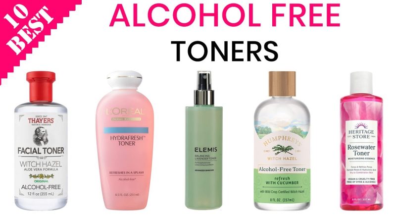 Alcohol-Free Toners