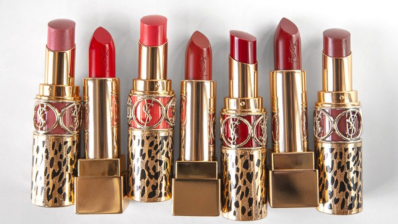 YSL Lipstick Rouge Volupté Shine
