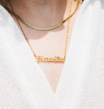 Alphabet Necklace