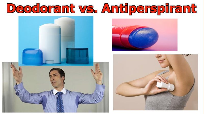 Anti Deodorant vs Antiperspirant