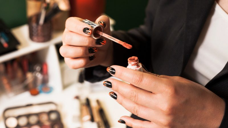 Black Nail Polish