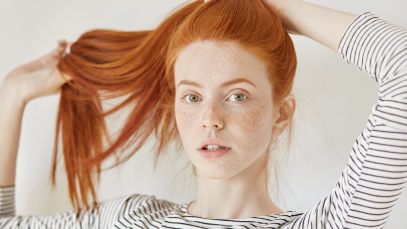 Natural Redheads with Dyed Hair