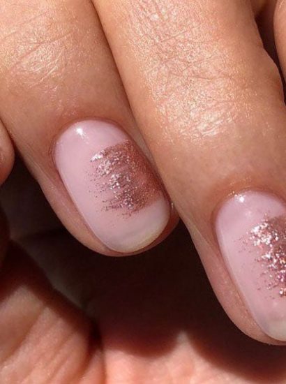 Rose Gold Metallic Nail Polish
