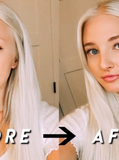 blonde eyebrow tint dye