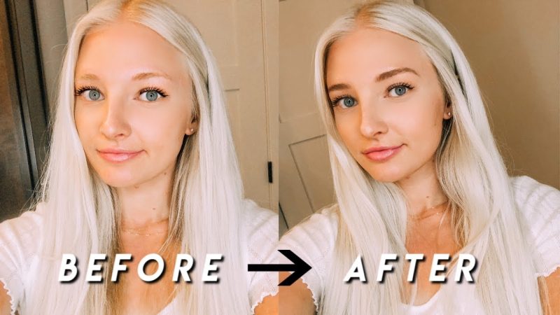 blonde eyebrow tint dye