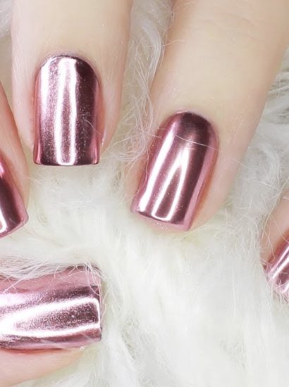 rose gold nail polish