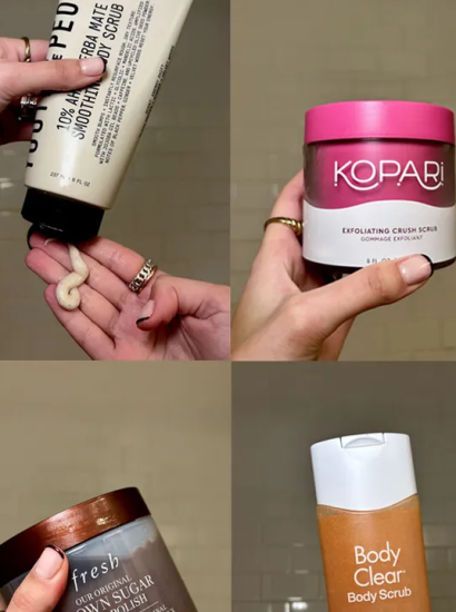 body scrub for self tanning