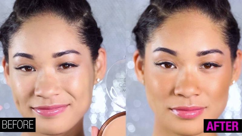 bronzer and highlighter