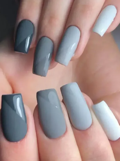 Gray Nail Polish