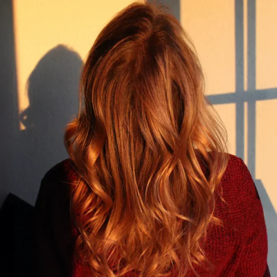 Orange and Brown Hair Color