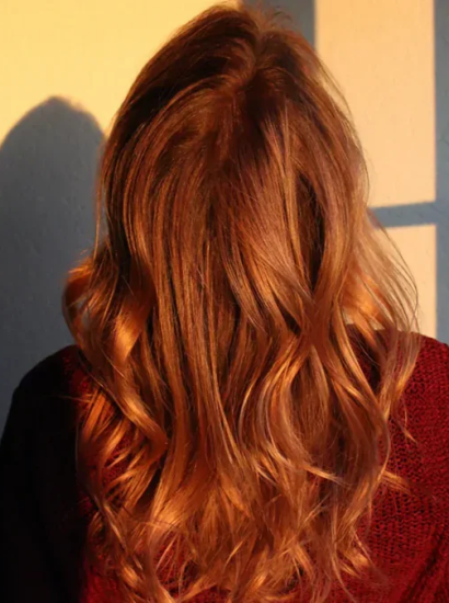 Orange and Brown Hair Color