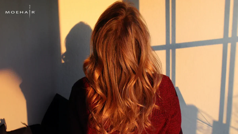 Orange and Brown Hair Color