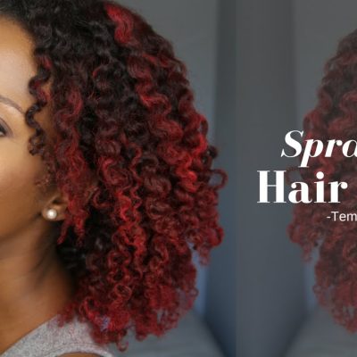 Temporary Hair Dye for Red Hair