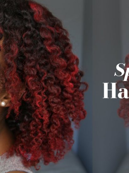 Temporary Hair Dye for Red Hair